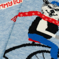 Calcetines Jimmy Lion Rider Para Niños Azul 