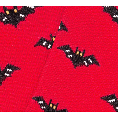 Calcetines Jimmy Lion Bats Para Niños en Rojo