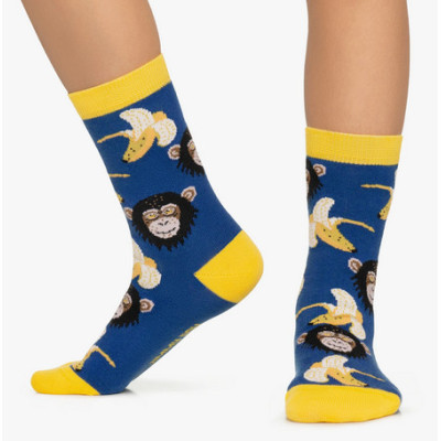 Calcetines Jimmy Lion Monkeys y Bananas Para Niños