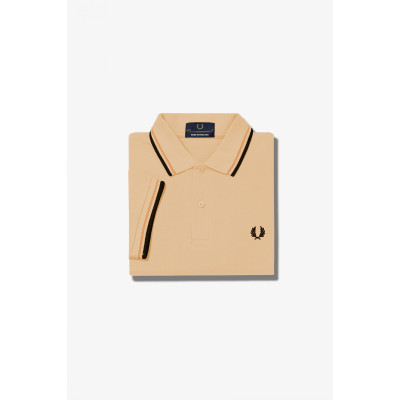 Polo Fred Perry M12 Para Hombre Beige