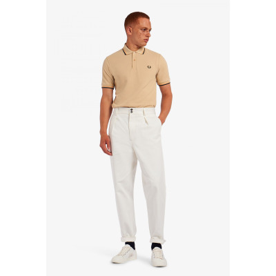 Polo Fred Perry M12 Para Hombre Beige