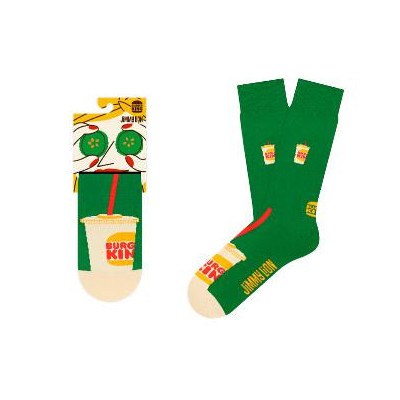 Calcetines Jimmy Lion Burger King Soda Unisex 