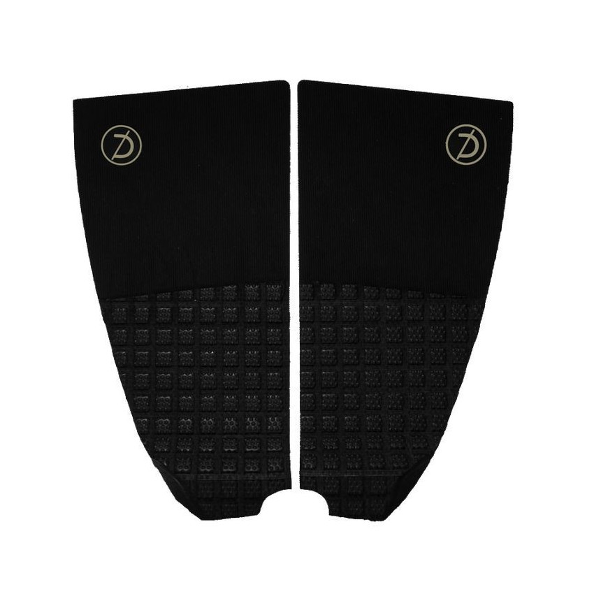 Grip De Surf Deflow 2 Piezas En Color Negro