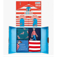 Calcetines Jimmy Lion Pack Where's Wally Unisex 