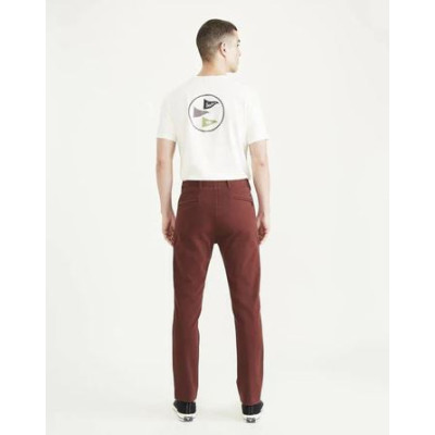 Pantalón Dockers 360 Bitter Para Hombre En Granate