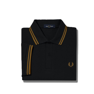 Polo Fred Perry Twin Tipped Para Hombre